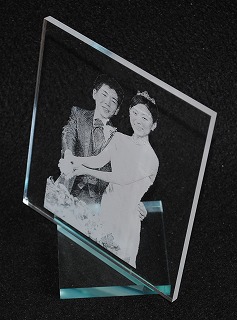 結婚式の彫刻例